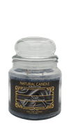 NATURE CANDLE CANDELA GIARA 380GR NOIR