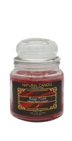 NATURE CANDLE CANDELA GIARA 380GR ROUGE NOBLE