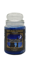 NATURE CANDLE CANDELA GIARA 580GR NUIT ORIENT