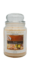 NATURE CANDLE CANDELA GIARA 580GR TALCO