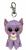 TY BEANIE BOOS CLIPS PORTACHIAVI CASSIDY T35244