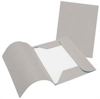 ARCHIVIA CARTELLE MANILLA A TRE LEMBI 150G 50PZ GRIGIO