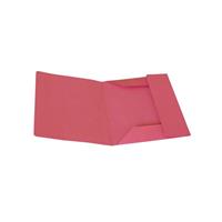 ARCHIVIA CARTELLE MANILLA A TRE LEMBI 150G 50PZ ROSSO MAGENTA