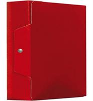 ARCHIVIA PORTA PROGETTI FIBRONE DORSO 4 ROSSO