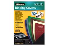 FELLOWES COPERTINE TEXT COVER GR250 A4 100FG NERO 53704