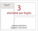 POOL ETICHETTE ADESIVE 10FG 10PZ 83X53