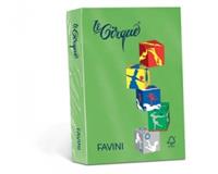 FAVINI FOTOCOPIE LE CIRQUE FORTI 500FG 80GR A4 VERDE PRATO 203