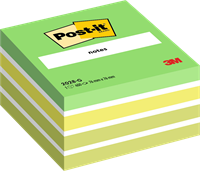 3M POST IT BLOCCO CUBO PASTEL VERDE 2028G