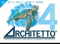 ARCHITETTO 4 BLOCCO DISEGNO 33X48 FG.20 RUVIDO 44674