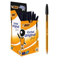 BIC CRISTAL FINE 08 BOX 50PZ NERO 872731