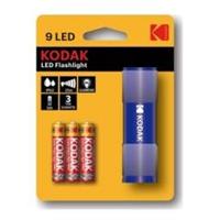 KODAK MINI TORCIA 9LED FLASHLIGHT +3XAA BLU KB5563