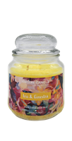 NATURE CANDLE CANDELA GIARA 380GR IRIS E GINESTRA