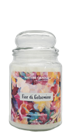 NATURE CANDLE CANDELA GIARA 580GR FIORI GELSOMINO