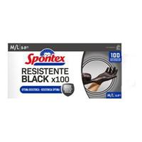 SPONTEX GUANTI BLACK 100PZ M/L