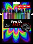 STABILO PEN 68 ARTY ASTUCCIO 18PZ 6818-1-20