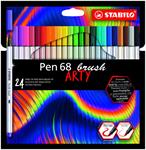 STABILO PEN 68 BRUSH ARTY ASTUCCIO 24PZ 568/24-21-20