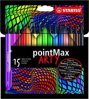 STABILO POINTMAX ARTY ASTUCCIO 15PZ 488/15-1-20