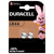 DURACELL PILE PASTIGLIA DLR44 2PZ