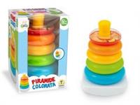 TEOREMA GOGO PIRAMIDE 5 ANELLI COLORATA 67056