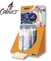 BIC 4 COLORI BOTANICAL & TIE DYE DISPLAY 30PZ 9649042