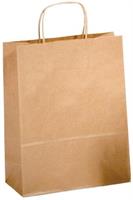 SADOCH SHOPPER KRAFT IN CARTA 16X21X8 25PZ AVANA SDS16AVN