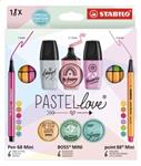 STABILO BOSS MINI EVIDENZIATORI PASTELLOVE 18PZ 77/5-8-5