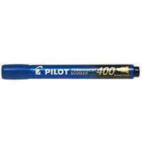 PILOT MARKER PERMANENT 400 PUNTA SCALPELLO BLU