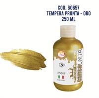 TINTA UNITA TEMPERA PRONTA 250ML 60657 ORO