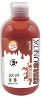 TINTA UNITA TEMPERA PRONTA 500ML 60669 ROSSO