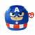 TY SQUISH A BOOS 22CM MARVEL CAPTAIN AMERICA T39257