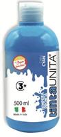 TINTA UNITA TEMPERA PRONTA 500ML 60664 CIANO