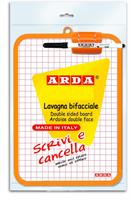 ARDA BIANCA LAVAGNA BIFACCIALE 19X29 CM 34232