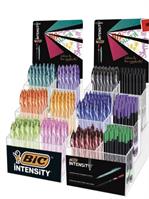 BIC INTENSITY & GELOCITY QUICK DRY DISPLAY 168PZ 514833