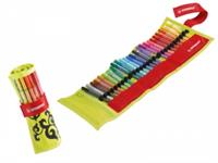 STABILO PEN 68 ROTOLO ROLLERSET 25COLORI IT6825-068