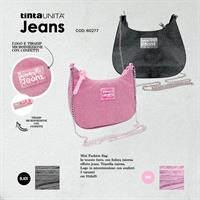 TINTA UNITA JEANS 2023 MINI FASHION BAG LUREX 60277