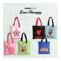 TINTA UNITA LOVE THERAPY SHOPPING BAG COTONE 50926