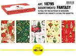 KARTOS CARTA DA REGALO NATALIZIA 100X140 50FG FANTASY 18795