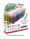 PENTEL ROLLER GEL HYBRID DUAL METALLIC K100-D EXPO 56PZ 0022408