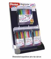 PENTEL BRUSH SIGN PEN SES15C EXPO 17PZ 0022406