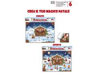 CROMO CALENDARIO DELL'AVVENTO CREA IL TUO...MAGICO NATALE NT7949