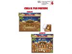 CROMO CALENDARIO DELL'AVVENTO CREA IL TUO...PRESEPE NT7781