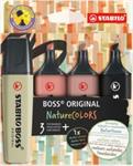 STABILO BOSS ORIGINAL NATURECOLORS ASTUCCIO 4PZ 70/4-2-3