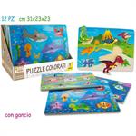 TEOREMA FATTO DI LEGNO PUZZLE COLORATI FUNNY 40429