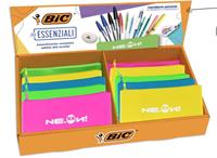 BIC GLI ESSENZIALI EXPO 10ASTUCCI PIENI+100PZ BIC CRISTAL 516876