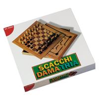 DAL NEGRO SCACCHI DAMA TRIS LEGNO 53490