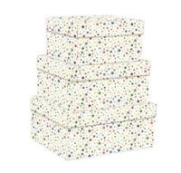 KARTOS SET SCATOLE GRANDE 3 FORMATI RAINBOW DOTS 12150700