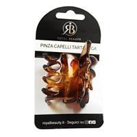 ROYAL BEAUTY PINZA PER CAPELLI TARTARUGATA FARFALLA 017