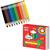 TINTA UNITA KIDS PASTELLONI 3IN1 MINA 10MM CON TEMPERINO 10PZ 60948