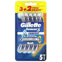 GILLETTE SENSOR 3 COMFORT RASOIO BLISTER 3+2PZ