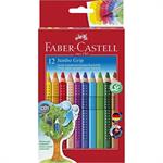 FABER PASTELLO JUMBO GRIP 12PZ 110912